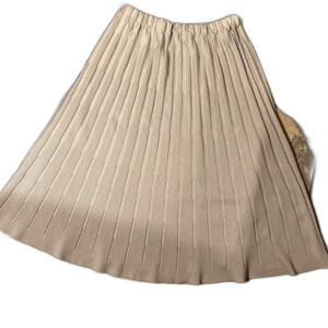 Givenchy Sport skirt Size 8 Grey Midi Pleated Accordian